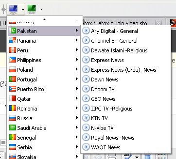 TV-Fox Firefox Plug-in Usage TV-Fox Firefox Plug-in Usage