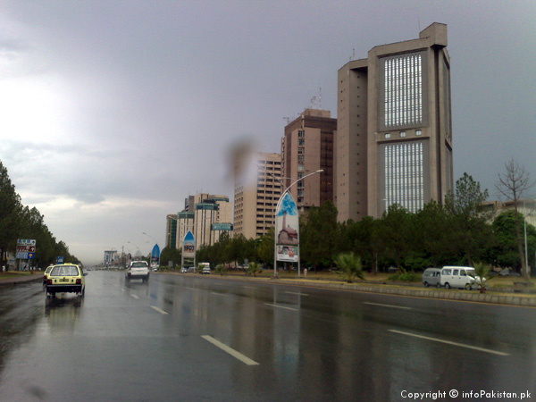 All towers of Blue Area Islamabad