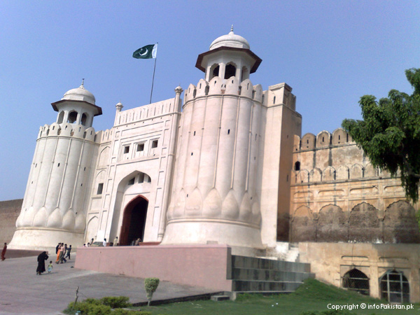 Lahore Fort Main Enterence Closeup