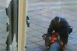 Arrested Pakistani student Arresting Pakistani Student