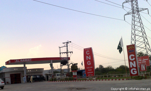 CNG Station in Pakistan A CNG Station From Pakistan