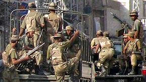 Pakistan Army in Problem areas
