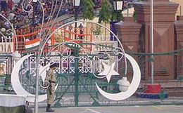 Pakistan side of wagah border