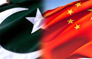 Pakistan China Flags