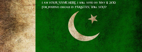 Facebook cover image with your name elections 2013
