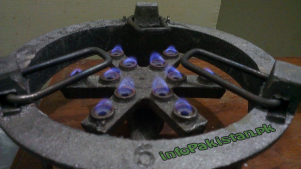 burner with low gas pressure - Gas Shortage