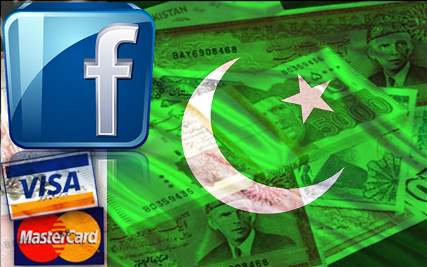 Payment on facebook from Pakistan
