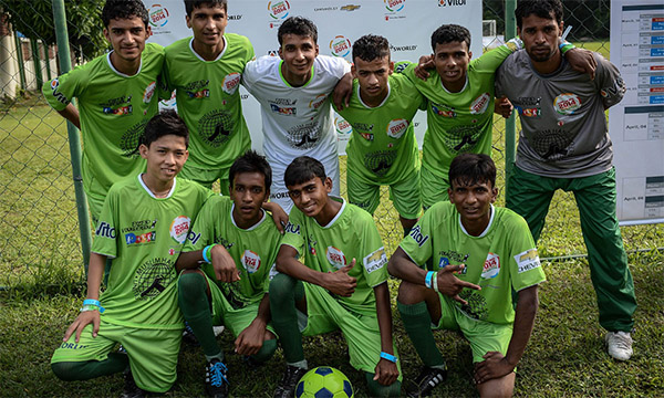 street children football team of Pakistan