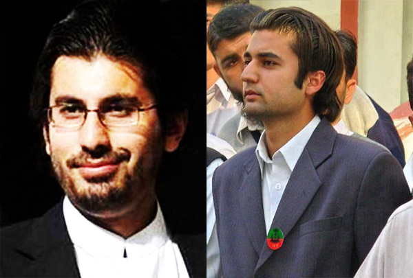 Murad saeed (on right) allegedly slapped Arsalan Iftikhar (on left)