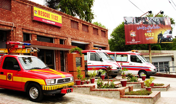 Emergency Services Rescue 1122 Pakistan