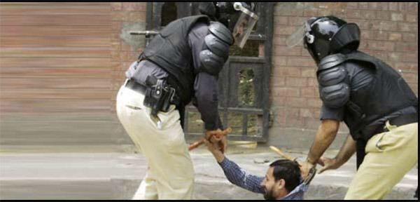 Punjab Police Dragging a Special Person