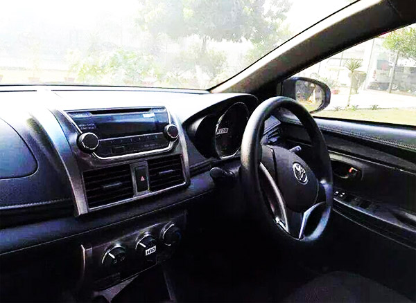 Pakistani Yaris Interior