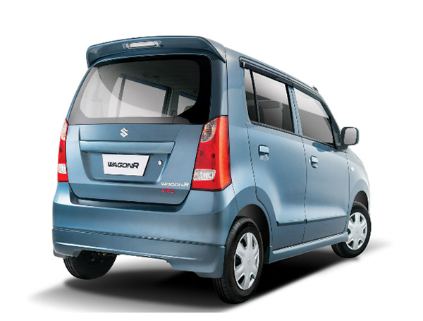 Rear View of Suzuki Wagon-R