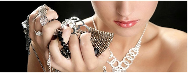 woman with jewelery