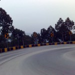 Sharp turn Murree road