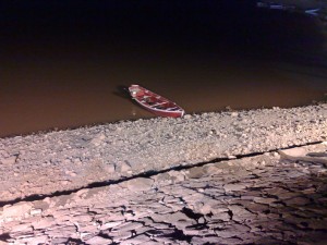 Lonely Boat in Rawal dam Islamabad