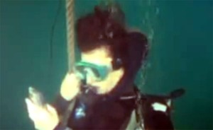 Worlds first underwater tweet