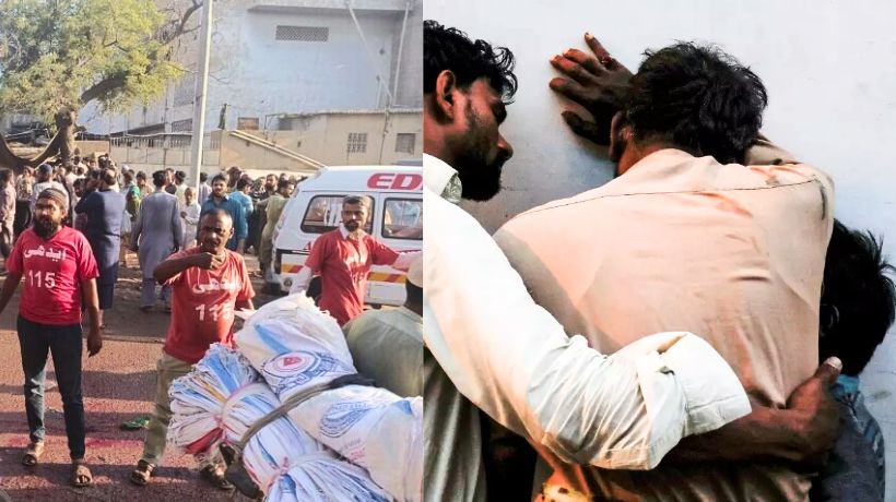 Stampede in Karachi Kills many