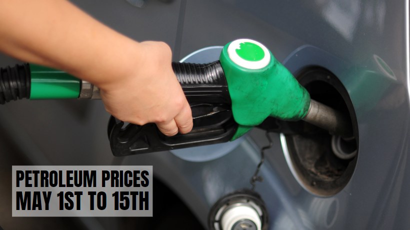 Petroleum Prices in Pakistan from May 1 to May 15 2023