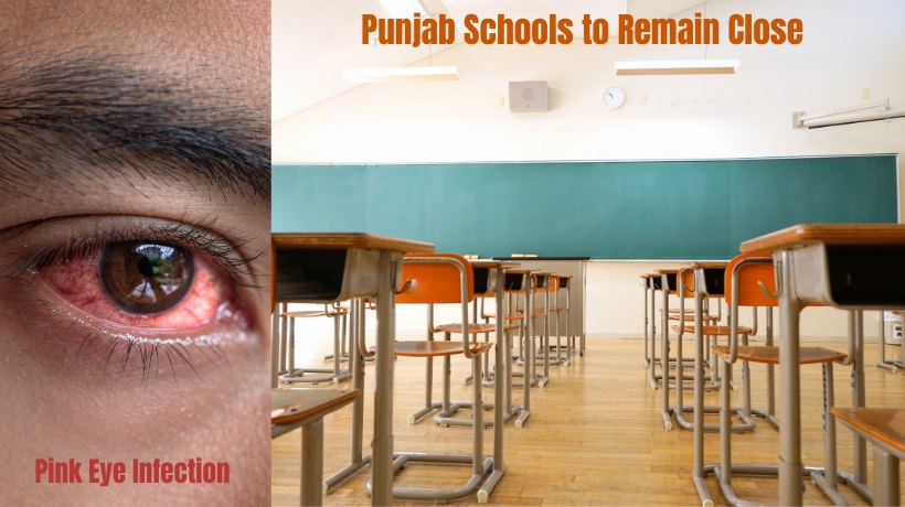 Pink Eye Infection Holiday in Punjab